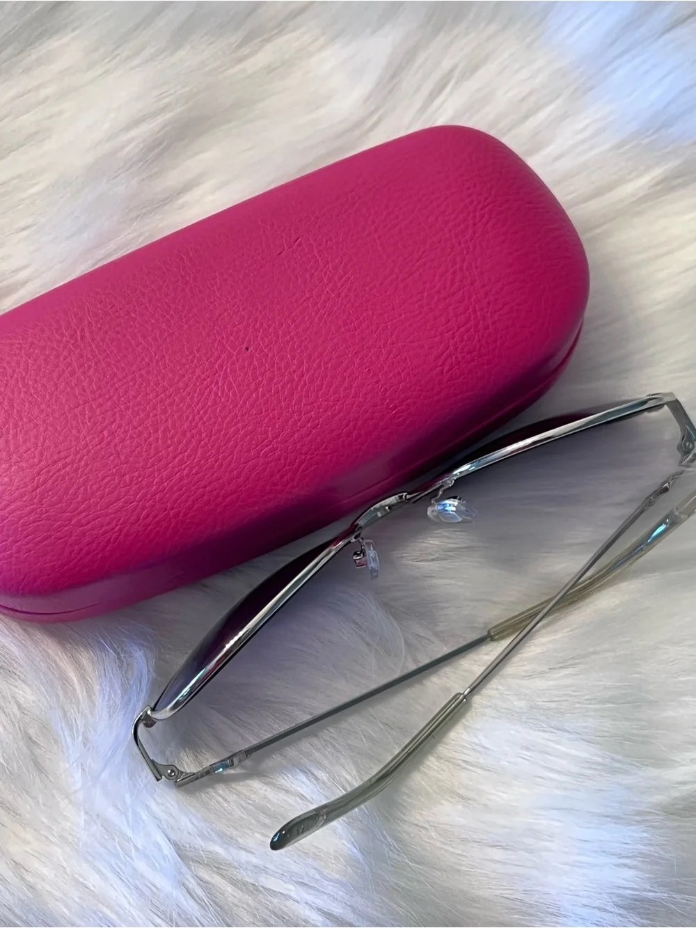 Juicy Couture Aviator Sunglasses With Case Heart